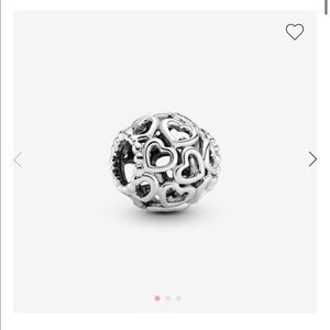 Pandora Hearts All Over Charm